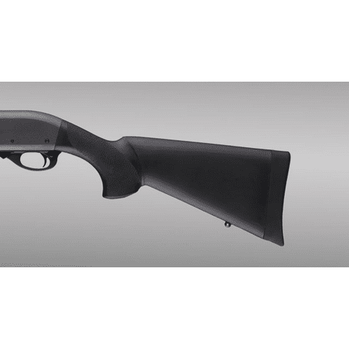 Hogue Remington 870 Overmolded Shotgun - Black, Stock