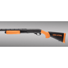 Hogue Less Lethal Overmolded Shotgun - Orange, Stock Kit w/ Forend