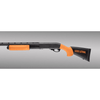 Hogue Less Lethal Overmolded Shotgun - Orange, Stock Kit w/ Forend 12" L.O.P