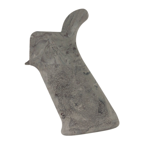 Hogue AR-15/M-16 Rubber Grip Beavertail - Ghillie Green, No Finger Grooves