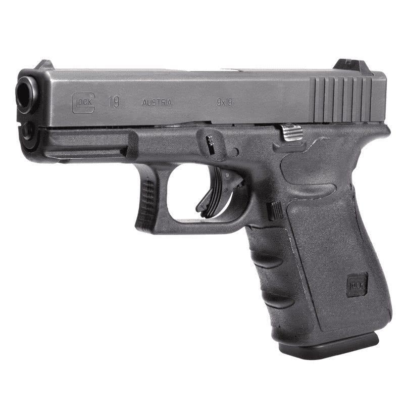 Hogue Glock 17 22 24 31 34 Wrap Rub BLK Gen 3 17130 - Shooting Accessories