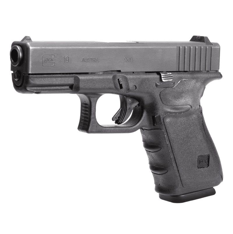 Hogue Glock 19 23 32 38 Wrap Rub BLK Gen 3 17230 - Shooting Accessories