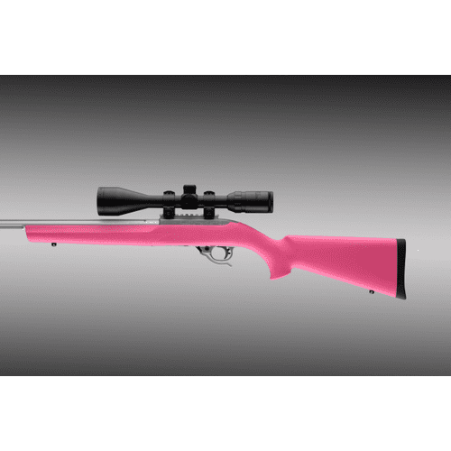 Hogue Ruger 10-22 Rubber OverMolded Stock - Pink, .920 Diameter Barrel