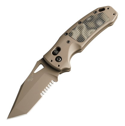 Hogue Sig K320 Scor AXG 3.5 TB Flat Dark Earth GMa Grn 36368 - Knives