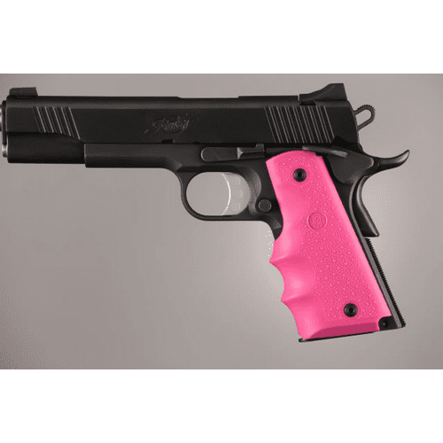 Hogue Govt. Model Rubber Grip - Pink