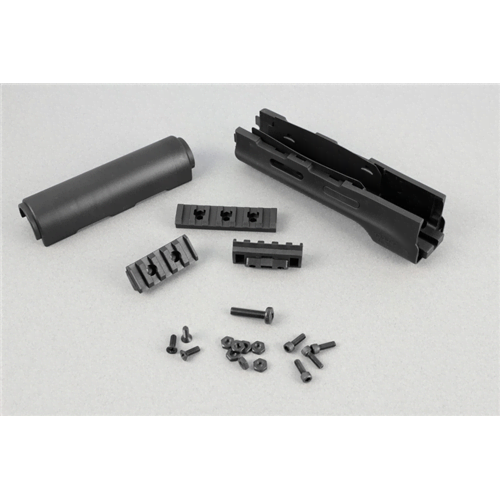 Hogue AK-47/AK-74 Rubber Grip - Black, Longer Yugo Version Gripping Area