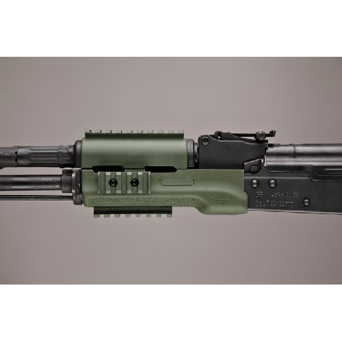 Hogue AK-47/AK-74 Rubber Grip - OD Green, Standard Chinese and Russian with Gripping Area
