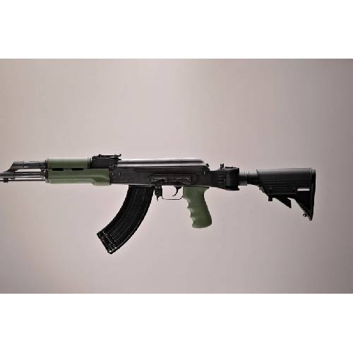 Hogue AK-47/AK-74 Rubber Grip - OD Green, Standard Chinese and Russian Kit