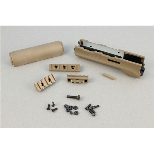 Hogue AK-47/AK-74 Rubber Grip - Flat Dark Earth, Longer Yugo Version Gripping Area