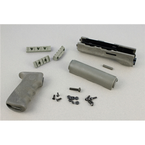 Hogue AK-47/AK-74 Rubber Grip - Ghillie Green, Longer Yugo Version
