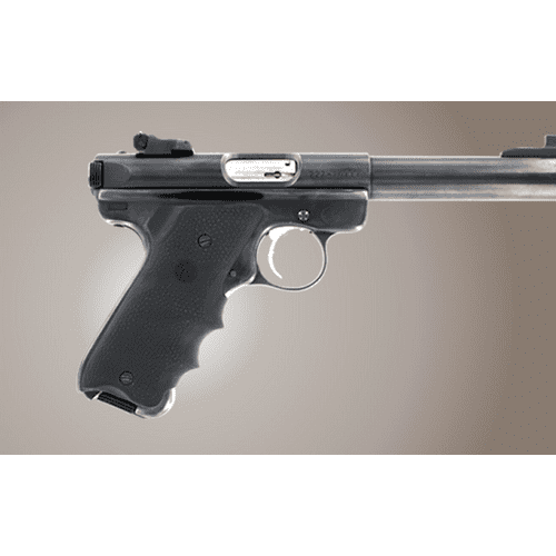 Hogue Ruger MK II / MK III Rubber grip - Black, Right Hand Thumb Rest