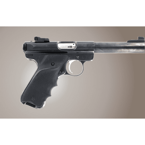 Hogue Ruger MK II / MK III Rubber grip - Black, Left Hand Thumb Rest