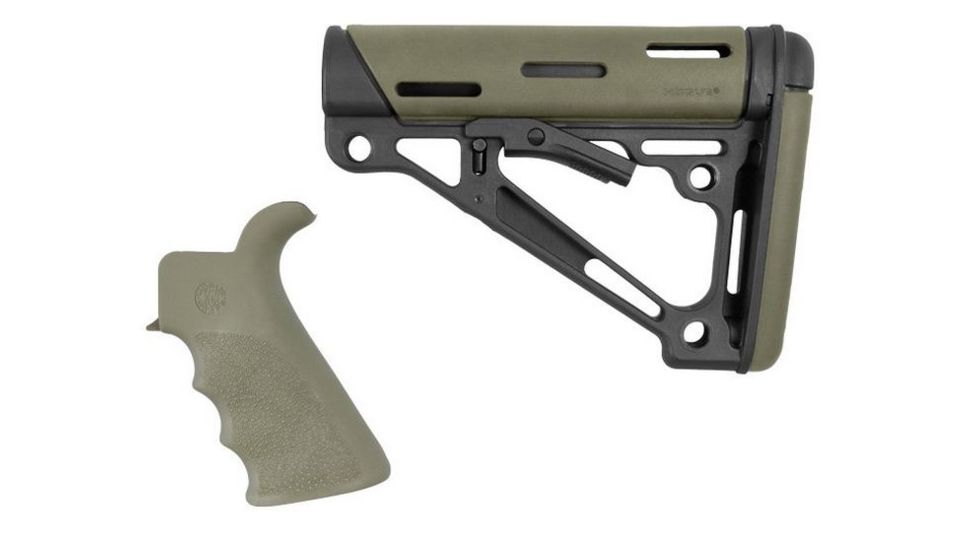 Hogue AR-15/M-16 Overmolded Collapsible Buttstock Kit - Newest Products