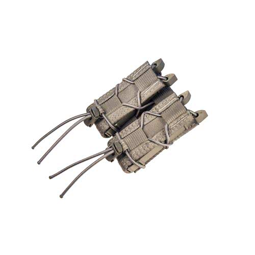 High Speed Gear Pistol TACO Molle 11PT - Wolf Gray, Double