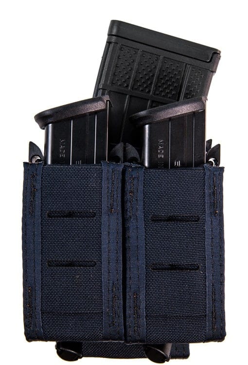 High Speed Gear Duty Staggered Double Pistol TACO Magazine Holder - Tactical & Duty Gear