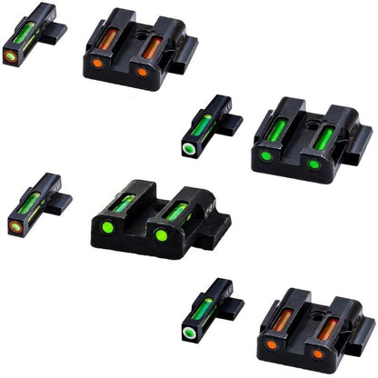 HIVIZ Shooting Systems LiteWave H3 Tritium/Litepipe Sight Set for S&amp;W M&amp;P - Newest Arrivals