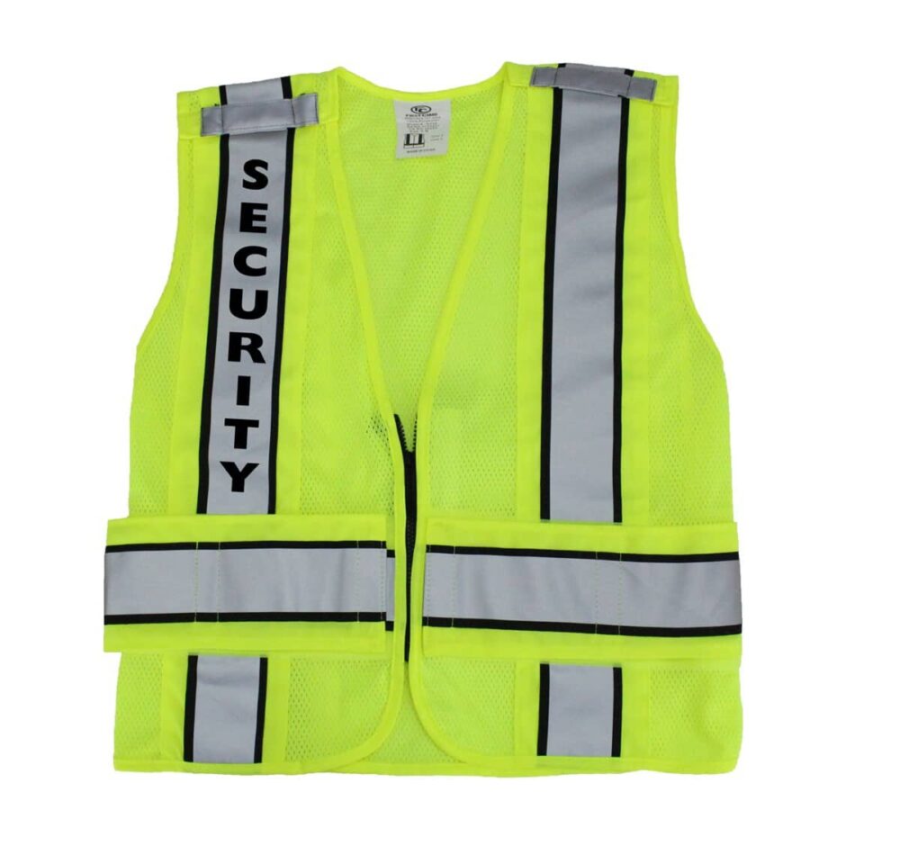 High-Visibility Reflective Duty Vests - Police, Traffic Control, Sheriff, Security, or Plain - Traffic Vests