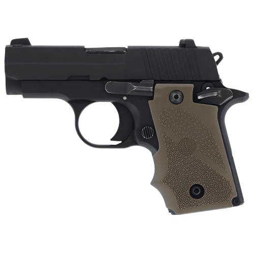Hogue Sig Sauer P238 Rubber Grip - Flat Dark Earth