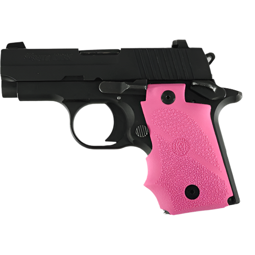 Hogue Sig Sauer P238 Rubber Grip - Pink