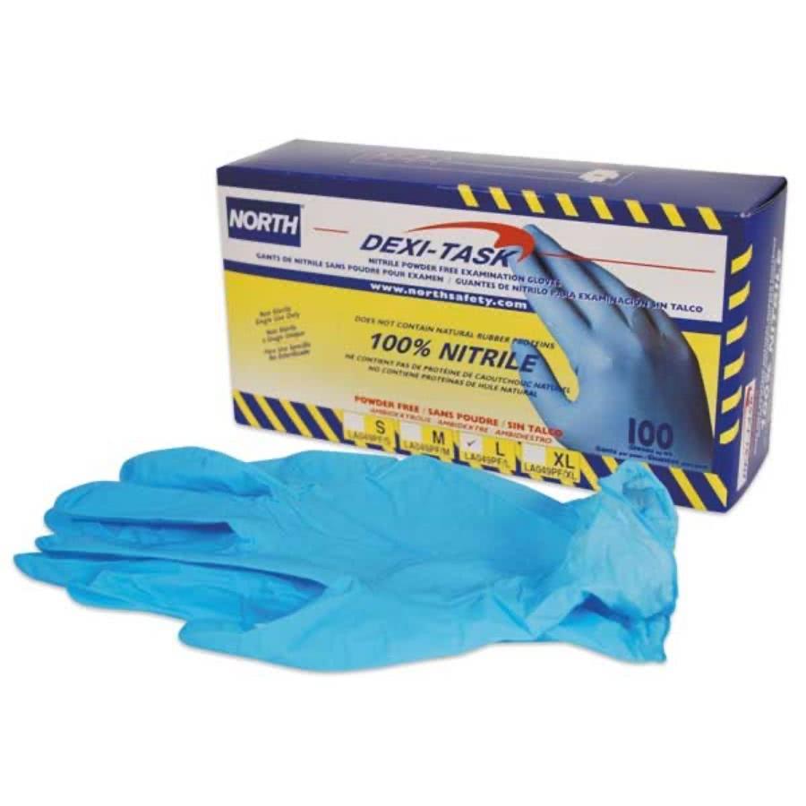 Honeywell Dexi-Task Powder-Free Disposable Gloves 5.00 mil LA049PF - Examination Gloves