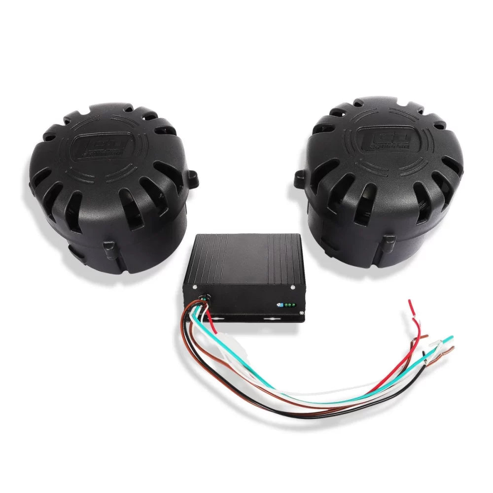 LED Equipped Growler/Rumbler Low-Frequency Tone Siren Speaker Intersection Clearing System 100-200w - Newest Products