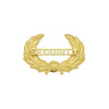 Gold Security Hat Badge - Badges &amp; Accessories