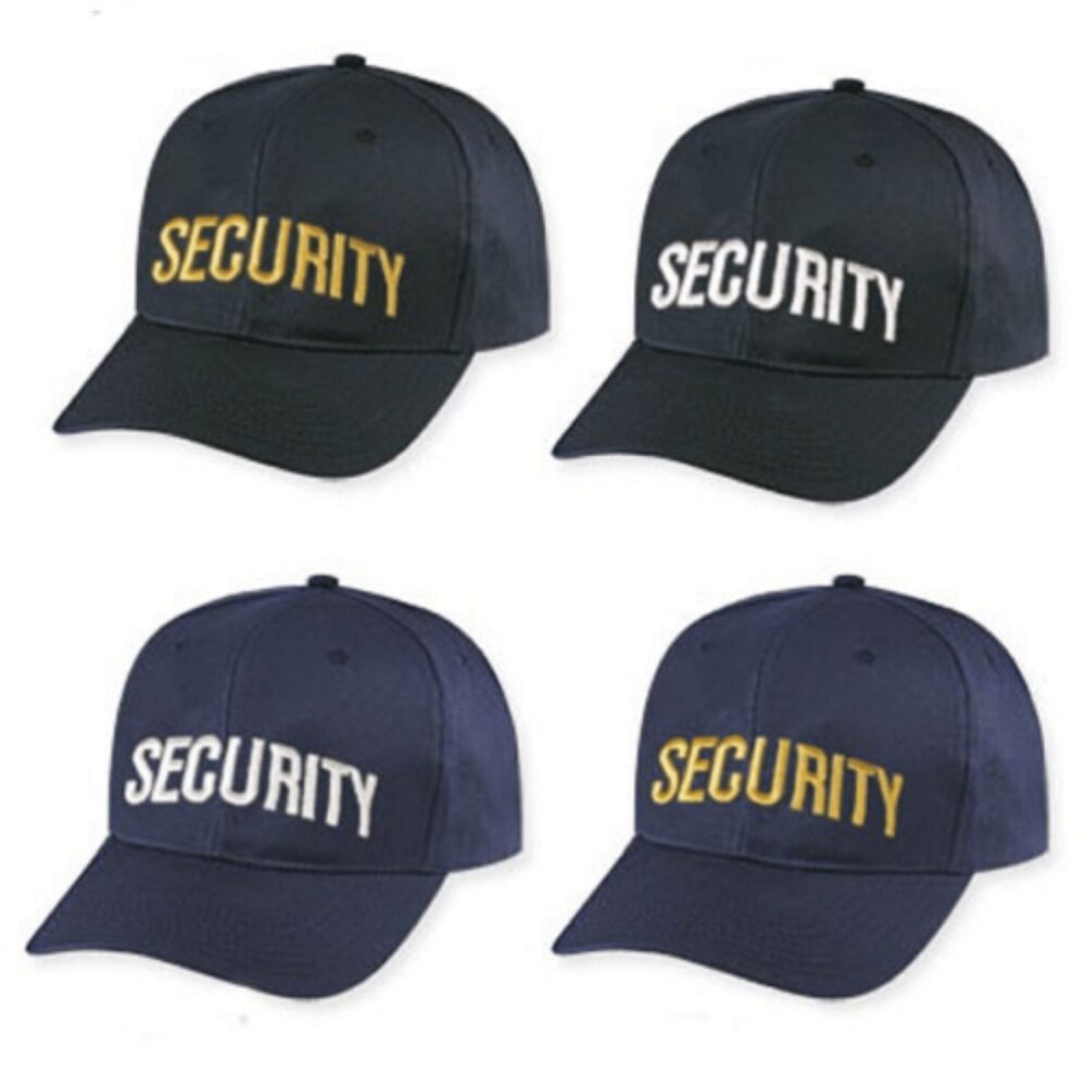 Security Baseball Cap - Clothing & Accessories