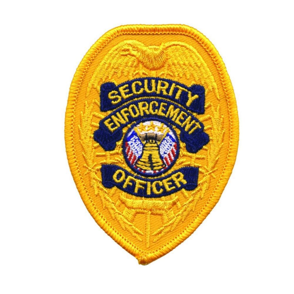 Security Enforcement Officer Chest Patch 3¼