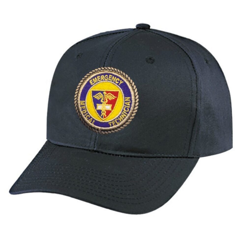 Fire Department and EMT Ball Caps - Navy Blue, FIRE DEPT