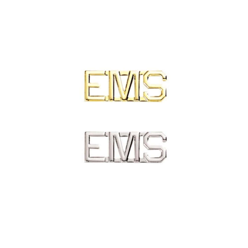 EMS Collar Pins (Gold or Silver) Pair - Rank Insignia