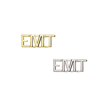 EMT collar pins (Gold or Silver) Pair - Rank Insignia