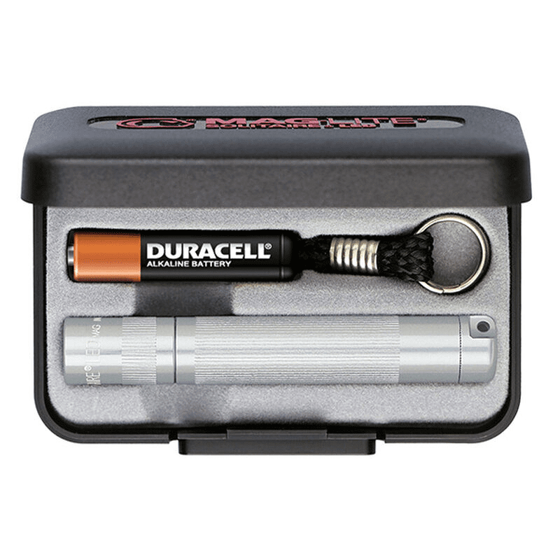 Maglite Solitaire LED 1 AAA-Cell LED Flashlight - Silver, Display Box