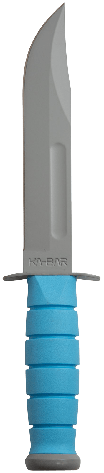 Ka-Bar Ussf Space-Bar Knife Blue Kraton G Handle, Gray Hard Sheath, Str Edge 1313SF - Knives