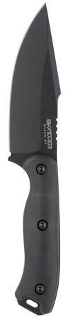 Ka-Bar BURNT BLACK CELCON SHEATH, STR EDGE BK18BK - Knives