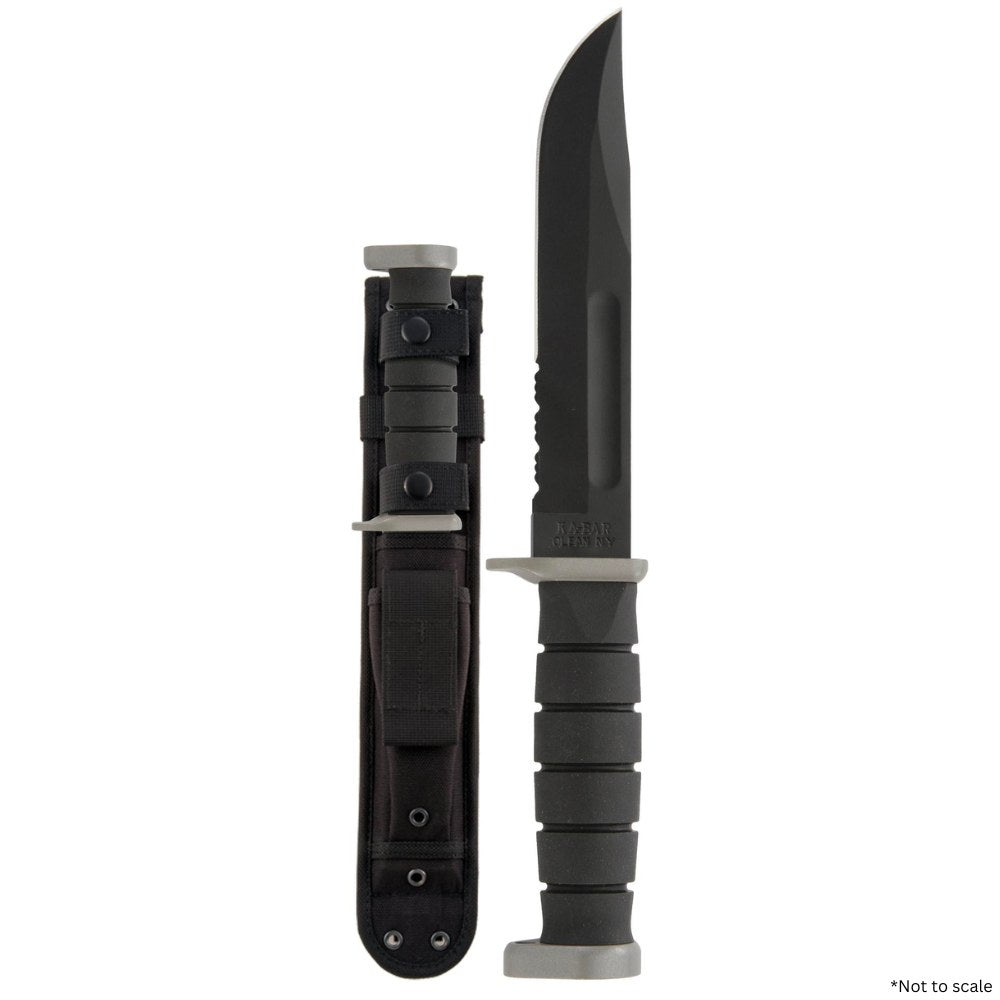 Ka-Bar D2 Extreme Clip Point Knife 1281 - Knives