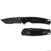 Kershaw Launch 16 Aluminum Black/M4 Tanto Black Serrated Automatic Folding Knife 7105 - Knives