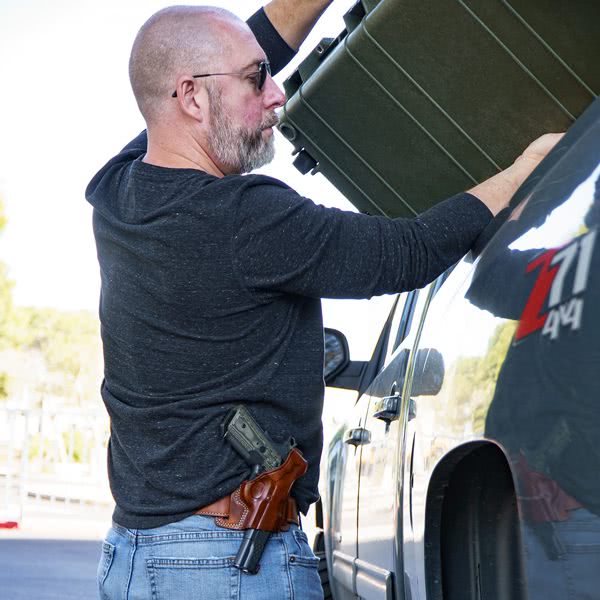 Galco Gunleather Silhouette High Ride Holster - Tactical &amp; Duty Gear