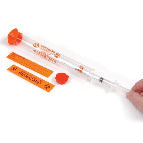 Forensics Source Eva-Safe Syringe Tubes 720320 - Tactical & Duty Gear