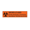 Lightning Powder Biohazard Seals 250/Roll 43535 - Tactical &amp; Duty Gear