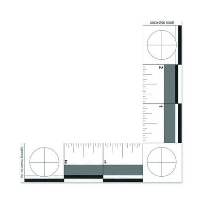 Forensics Source Inch L-Shaped Scale 725525 - Tactical &amp; Duty Gear