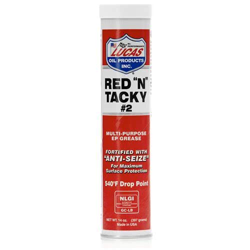 Lucas Oil Red ''N'' Tacky Grease