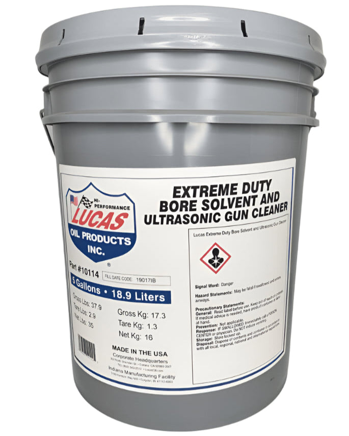 Lucas Oil Extreme Duty Bore Solvent &amp; Ultrasonic Gun Cleaner
