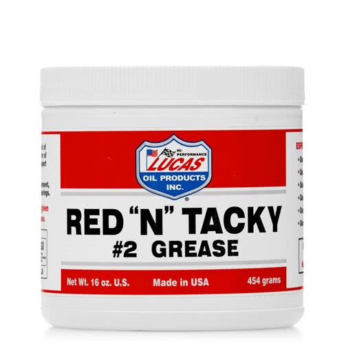 Lucas Oil Red ''N'' Tacky Grease