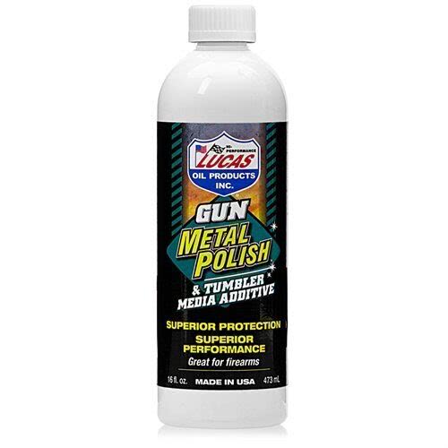 Lucas Oil Gun Metal Polish &amp; Tumbler Media Additive