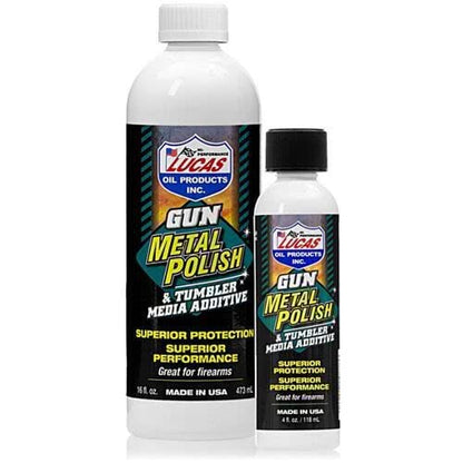 Lucas Oil Gun Metal Polish &amp; Tumbler Media Additive - Newest Arrivals