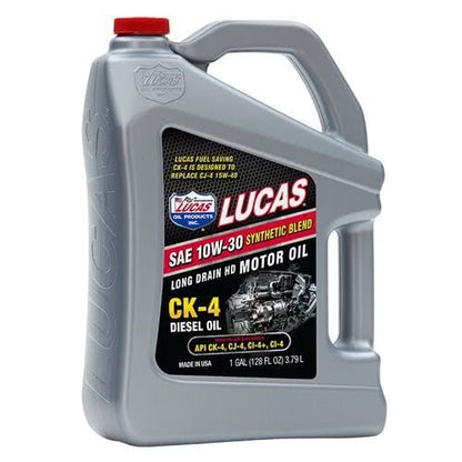 Lucas Oil SAE 10W-30 Synthetic Blend CK-4 Diesel Oil - Newest Arrivals