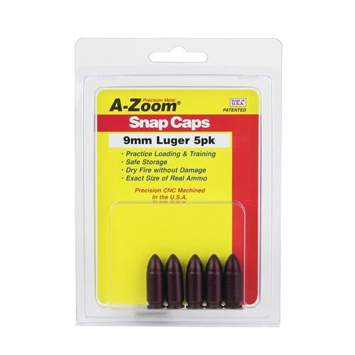 A-Zoom Blue Value Snap Caps - .40 S&W