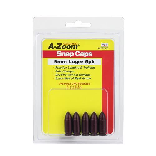 A-Zoom Blue Value Snap Caps - .40 S&amp;W