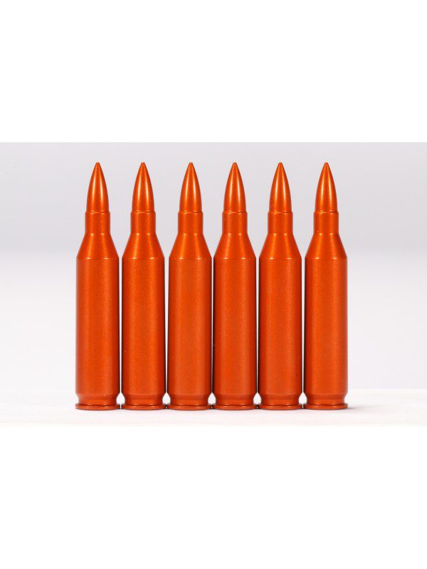 A-Zoom Orange Value Snap Caps for Dry Fire and Reloading Practice - 243 Winchester