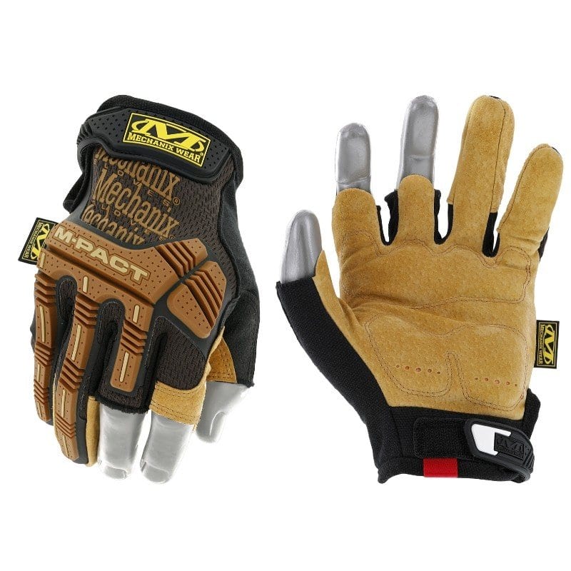 Mechanix Wear Leather M-Pact Framer Gloves - Clothing & Accessories